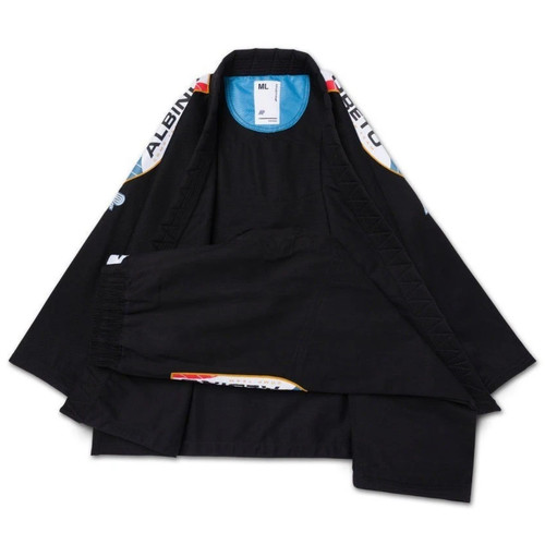 Kimono albino preto brg comp - preto,