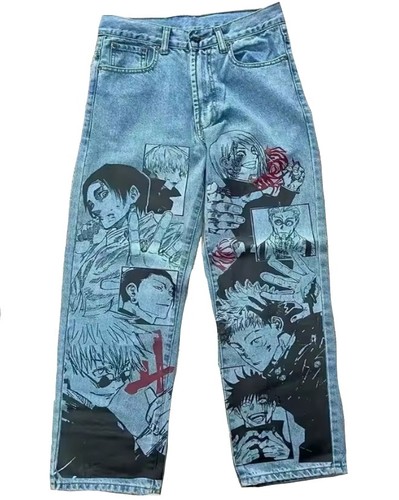 Jujutsu kaisen jeans uomo - kaisen,