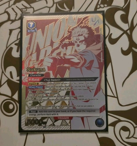 Union arena tcg jujutsu kaisen - jujutsu,