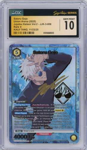 Cgc gem mint - 10, tang